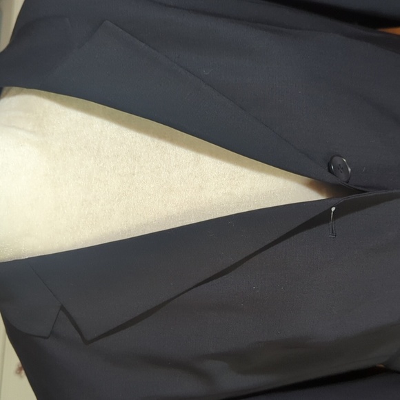 Talbots Classic Black Blazer Wool Blend Office Siren Career Sz 10 - Picture 6 of 12